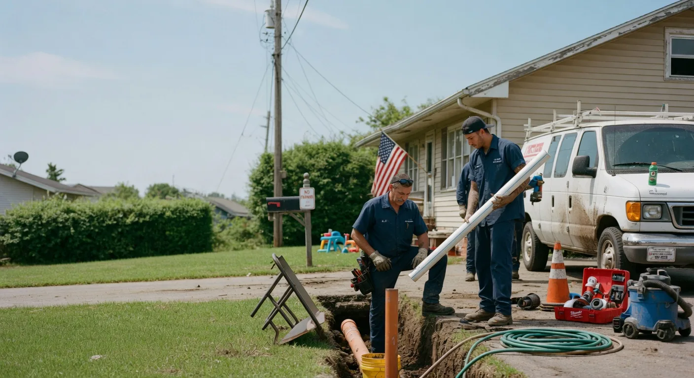 Sewer Line Inspection in New Waverly, IN